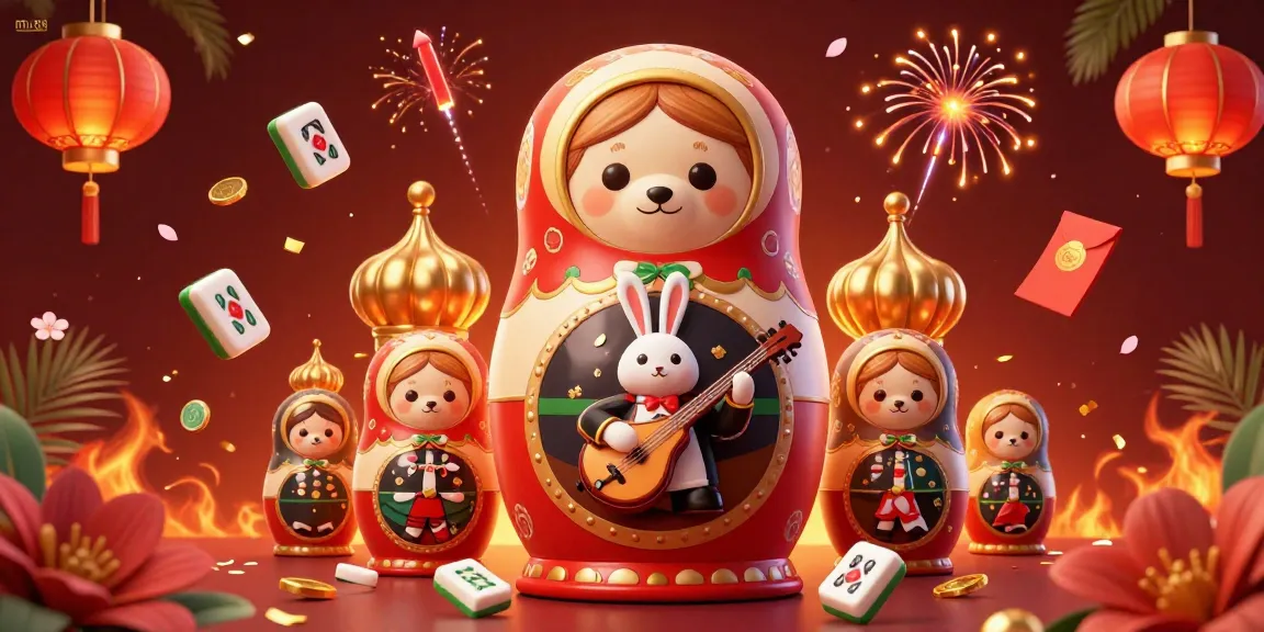 Engage with mu88's intriguing 3D casino gaming scene filled with vibrant characters and elements.