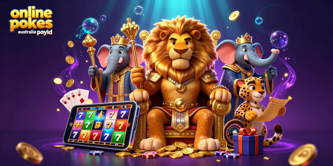 Spin winning slots at online pokies australia payid with vibrant game elements in an engaging 3D scene.