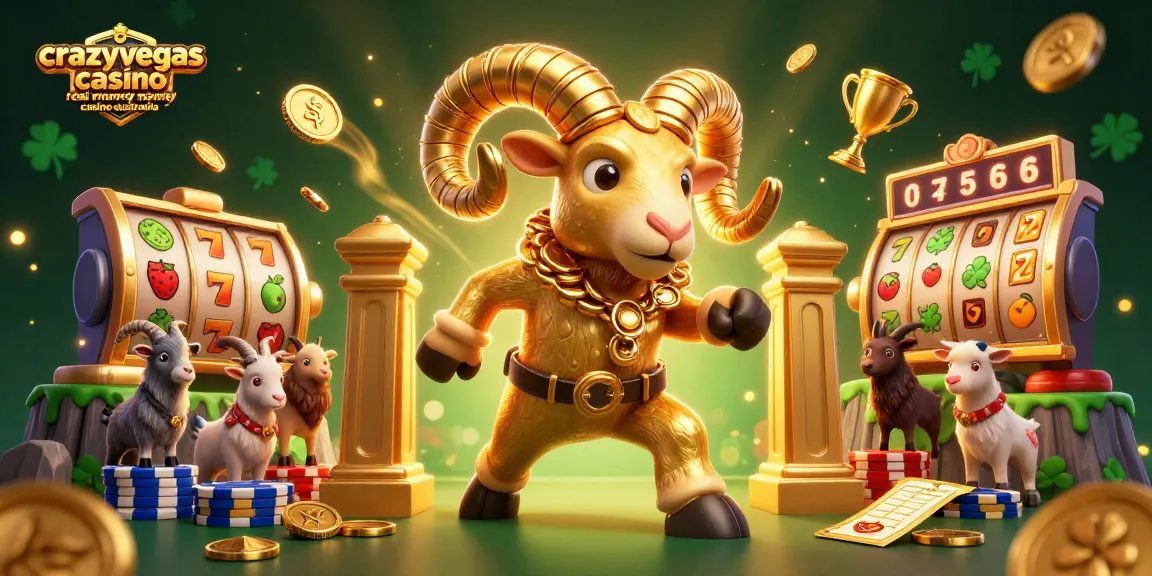 Experience the thrill of winning at crazyvegas casino real money casino australia with a dynamic casino illustration.